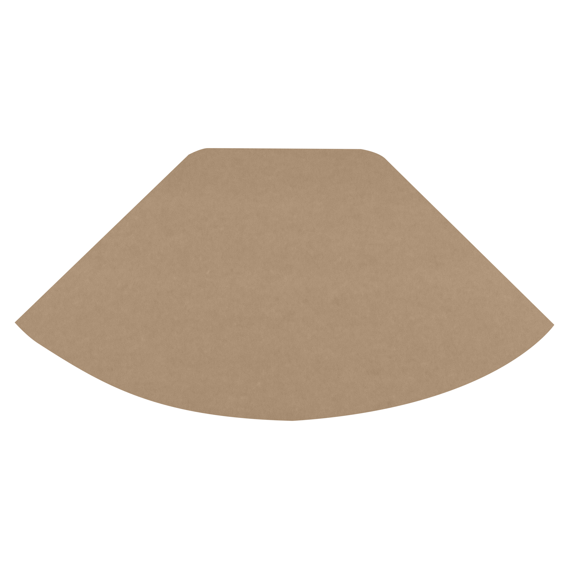 Moulure Quart De Rond Bois Dur Blanc 13x13mm 270cm