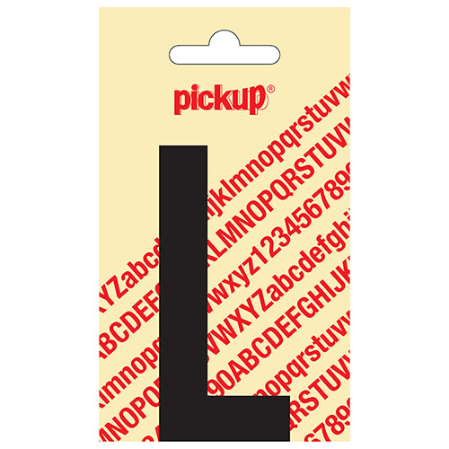 LETTRE NOIR L 90 MM